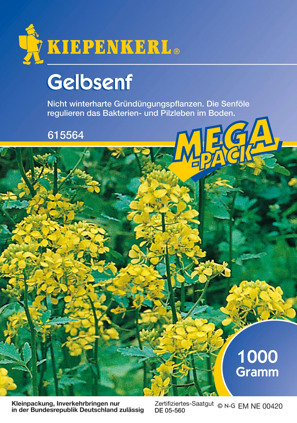 Gelbsenf (1 Kg) | Gründünger Von Kiepenkerl 3 Gelbsenf (1 Kg) | Gründünger Von Kiepenkerl