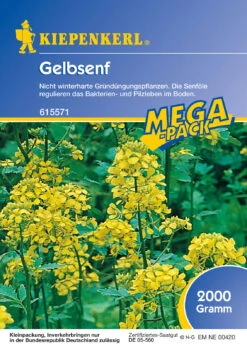 Gelbsenf (2 Kg) | Gründünger Von Kiepenkerl