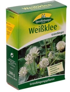 Weißklee 500 G | Gründünger Von Quedlinburger