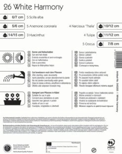 Colour Symphony White Harmony (26 Stück) | Blumenzwiebelmischungen Von Kiepenkerl -Pegasus Verkaufe 533673 Colour Symphony White Harmony 26 Stueck 545205 1