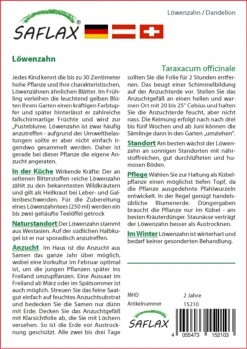 Löwenzahn | Löwenzahnsamen Von Saflax -Pegasus Verkaufe 535658 Loewenzahn 15210 sa 1