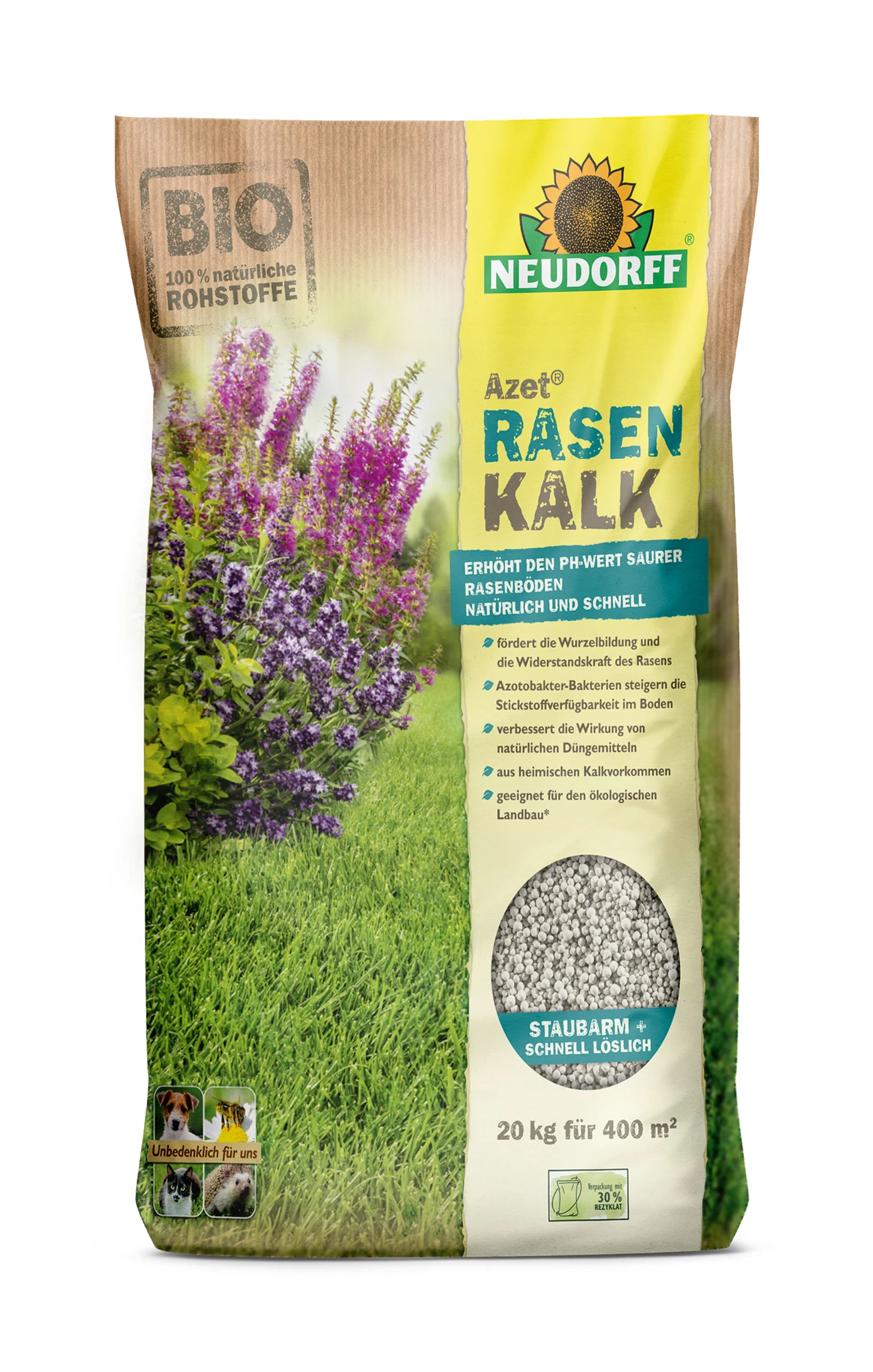 Azet RasenKalk (20 Kg) | Bodenverbesserung Von Neudorff 3 Azet RasenKalk (20 Kg) | Bodenverbesserung Von Neudorff