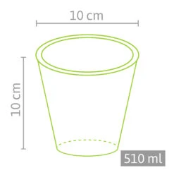 10 X 10 Cm Anzuchttopf Rund (810 Stück) | Anzuchttöpfe Von Fertil -Pegasus Verkaufe 537175 10 x 10 cm Anzuchttoepfe rund 810 Stueck 513 C 2