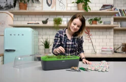 BoQube Gewächshaus &amp; Pflanzkasten L Anthrazit-grün | Zimmergewächshäuser Von Romberg -Pegasus Verkaufe 539702 BoQube Gewaechshaus Farbe anthrazit gru 9