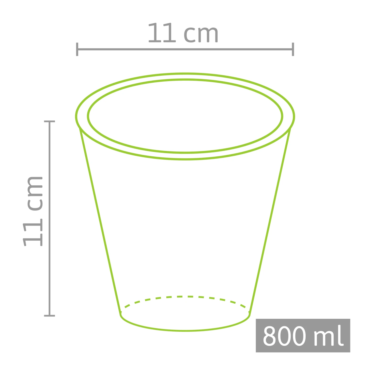11 X 11 Cm Anzuchttopf Rund (480 Stück) | Anzuchttöpfe Von Fertil 4 11 X 11 Cm Anzuchttopf Rund (480 Stück) | Anzuchttöpfe Von Fertil – Bild 2