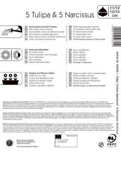 Tulpen-Narzissen-Mischung Sunny Clouds (10 Stück) | Tulpenzwiebeln Von Kiepenkerl -Pegasus Verkaufe 543948 Tulpen Narzissen Mischung Sunny Clouds 10 Stueck 506459 1