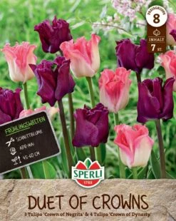 Frühlingsgarten Duet Of Crowns (7 Stück) | Tulpenmischung Von Sperli