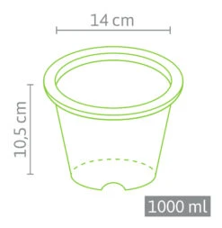 10,5 X 14 Cm Anzuchttopf NT Rund (484 Stück) | Anzuchttöpfe Von Fertil -Pegasus Verkaufe 548141 10 5 x 14 cm Anzuchttoepfe rund 484 Stueck 593 C 2