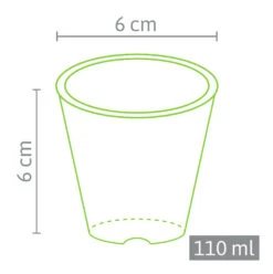 6 X 6 Cm Anzuchttopf Rund (2520 Stück) | Anzuchttöpfe Von Fertil 6 6 X 6 Cm Anzuchttopf Rund (2520 Stück) | Anzuchttöpfe Von Fertil -Pegasus Verkaufe 548145 6 x 6 cm Anzuchttoepfe rund 2520 Stueck 505 C 1 2