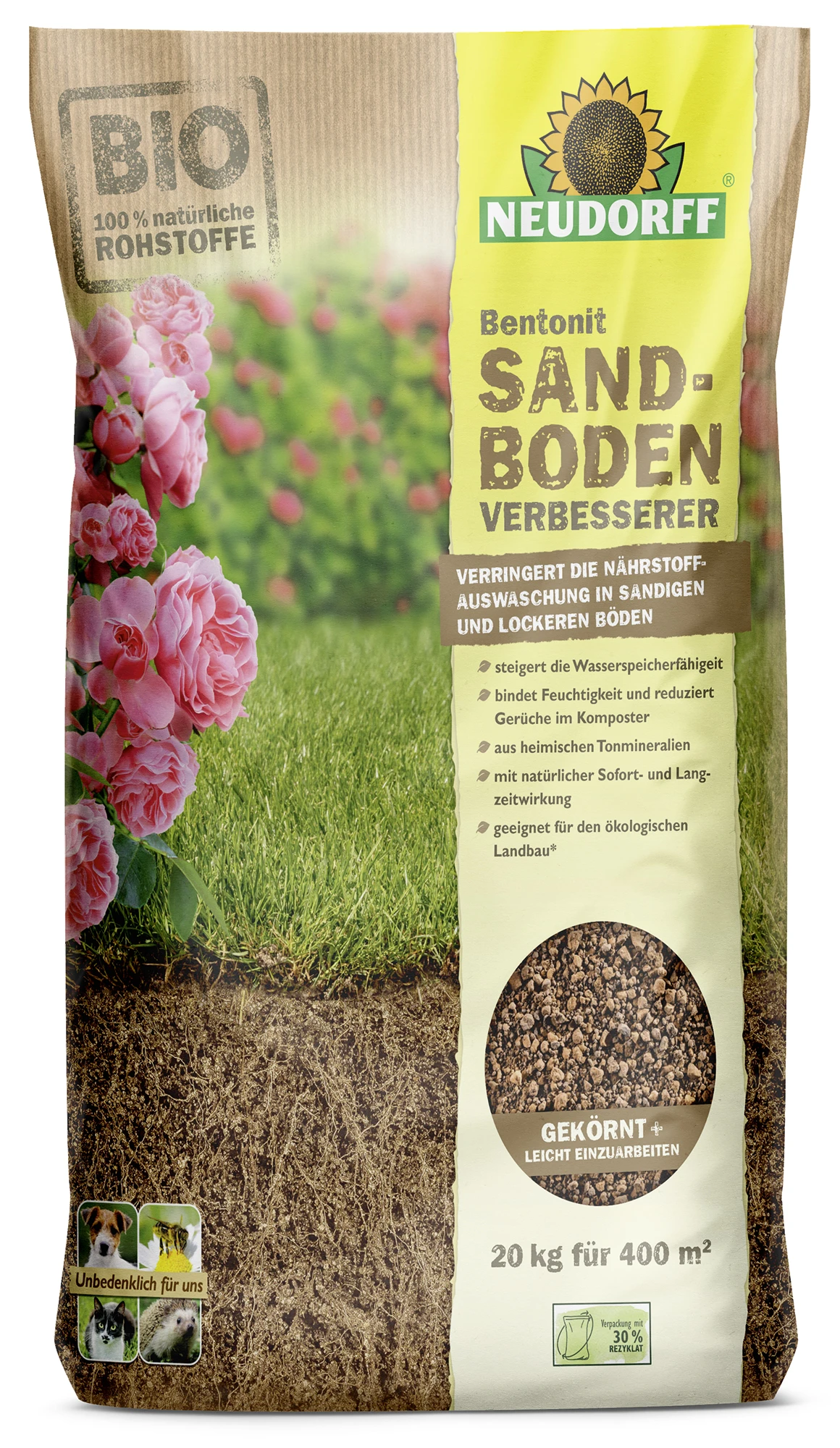 Bentonit SandbodenVerbesserer (20 Kg) | Pflanzenschutz & Dünger Von Neudorff 3 Bentonit SandbodenVerbesserer (20 Kg) | Pflanzenschutz & Dünger Von Neudorff
