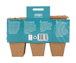 6 X 6 Cm Anzuchttopf Strips (32 Stück) | Anzuchttöpfe Von Sogo -Pegasus Verkaufe 548516 6 x 6 cm Organic Toepfe strips 32 Stueck 887312 sg 1