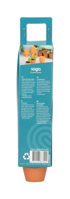 4 X 4,8 Cm Terracotta Töpfe (12 Stück) | Anzuchttöpfe Von Sogo -Pegasus Verkaufe 548517 4 x 4 8 cm Terracotta Toepfe 12 Stueck 887320 sg 1