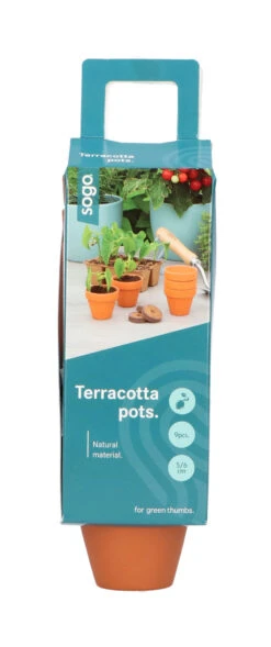 5 X 5,7 Cm Terracotta Töpfe (9 Stück) | Anzuchttöpfe Von Sogo 9 5 X 5,7 Cm Terracotta Töpfe (9 Stück) | Anzuchttöpfe Von Sogo -Pegasus Verkaufe 548518 5 x 5 7 cm Terracotta Toepfe 9 Stueck 887322 sg 0
