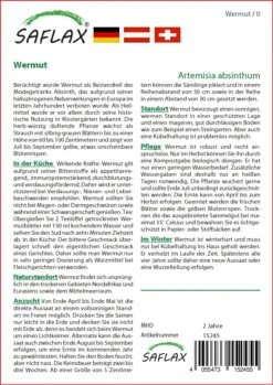 Wermut | Heilpflanzensamen Von Saflax 5 Wermut | Heilpflanzensamen Von Saflax -Pegasus Verkaufe 548710 Wermut 15245 sa 1