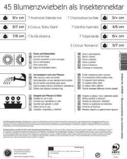Colour Symphony Bienenparadies (45 Stück) | Blumenzwiebelmischungen Von Kiepenkerl -Pegasus Verkaufe 549392 Colour Symphony Bienenparadies 45 Stueck 544994 1