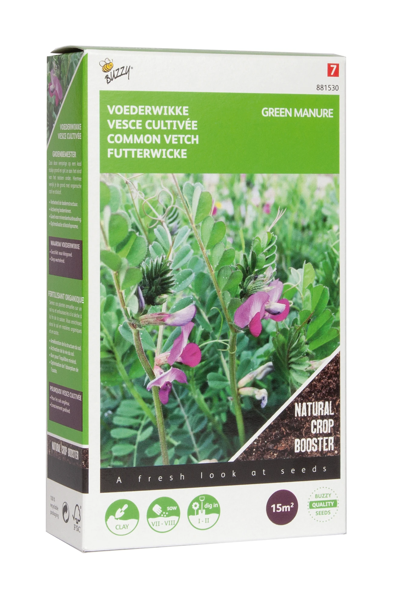 Gründünger Wicke (150 G) | Gründünger Von Buzzy Seeds 3 Gründünger Wicke (150 G) | Gründünger Von Buzzy Seeds