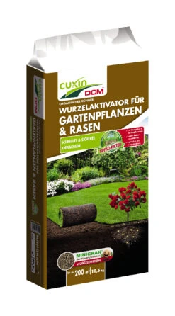 Wurzelaktivator Für Gartenpflanzen &amp; Rasen (10,5 Kg) | BIO Bodenverbesserung Von Cuxin DCM