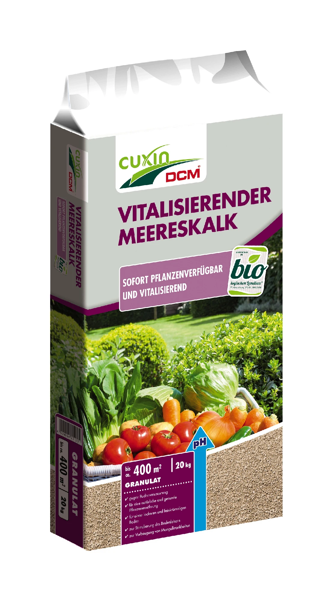 Vitalisierender Meereskalk (20 Kg) | BIO Bodenverbesserung Von Cuxin DCM 3 Vitalisierender Meereskalk (20 Kg) | BIO Bodenverbesserung Von Cuxin DCM