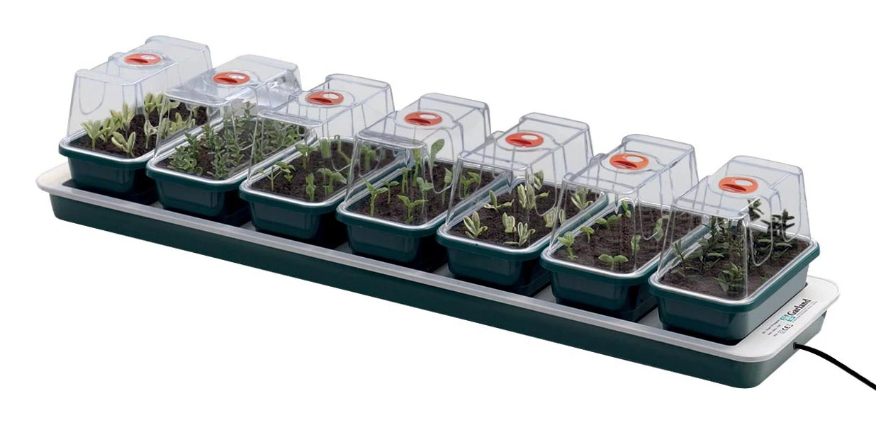 76 X 18,5 X 15 Cm Elektrisches Zimmergewächshaus Super 7 (7 Stück) | Zimmergewächshaus Von Garland 4 76 X 18,5 X 15 Cm Elektrisches Zimmergewächshaus Super 7 (7 Stück) | Zimmergewächshaus Von Garland – Bild 2