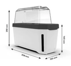 HARRY HERBS Kräutertopf Weiß | Kräutertöpfe Von Gusta Garden -Pegasus Verkaufe 560336 HARRY HERBS weiss 102B10 gg 9