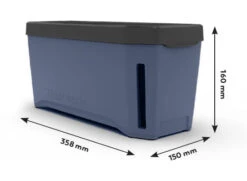 HARRY HERBS Blau Ohne Haube | Kräutertöpfe Von Gusta Garden -Pegasus Verkaufe 560341 HARRY HERBS blau ohne Haube 104B20 gg 8